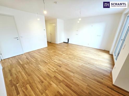 Durchdacht geplant, hochwertig umgesetzt! Happy to be here! Klimaaktiv Bronze / Kompakt / 3 Zimmer / Großer Süd-Balkon! TOP Neubauprojekt im Grünen + Perfekte Raumaufteilung + Luftwärmepumpe und Solaranlage + Garage!