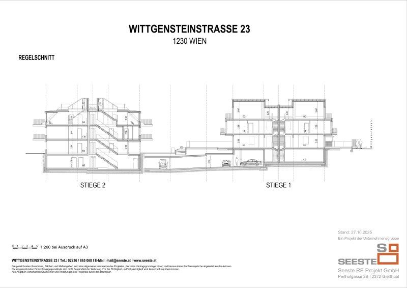 Regelschnitt Stg1 und  Stg2