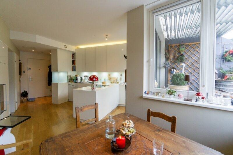 Essbereich / Ausgang Balkon