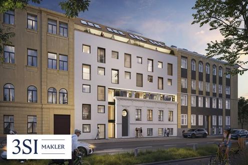 Die Symbiose: Nachhaltig und attraktiv - hofseitig gelegene 2 Zimmer-Wohnung mit Balkon