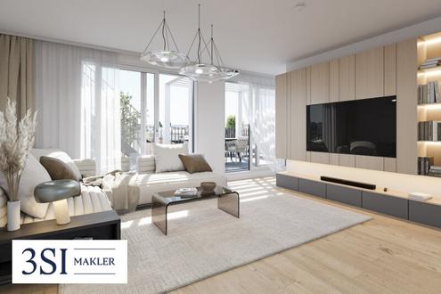 Die Symbiose - Pärchentraum im Neubau mit südseitigem Balkon