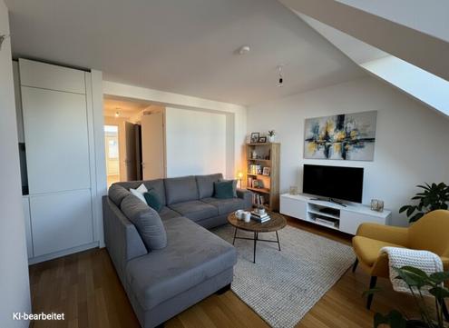 Urbanes Wohnen in Ruhelage - Stilvolle 2-Zimmer-Wohnung mit Balkon & Klimaanlage