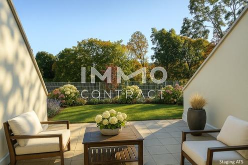 = DAS LAURENZ = Ab sofort Einziehen -4 Zimmer Gartenwohnung +  2 B�der -  3 bedroom apartment+garden