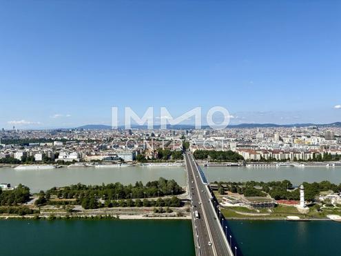 DANUBEFLATS: Stephansdom, Kahlenberg, Neue Donau - alles im Blick! Gym, Pool, Spa, Lounges, Doorman