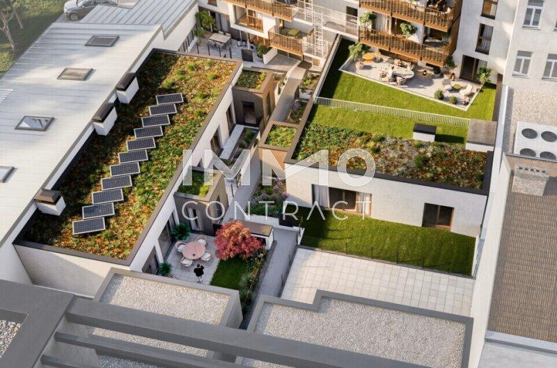 Hofh�user Detail Aerial