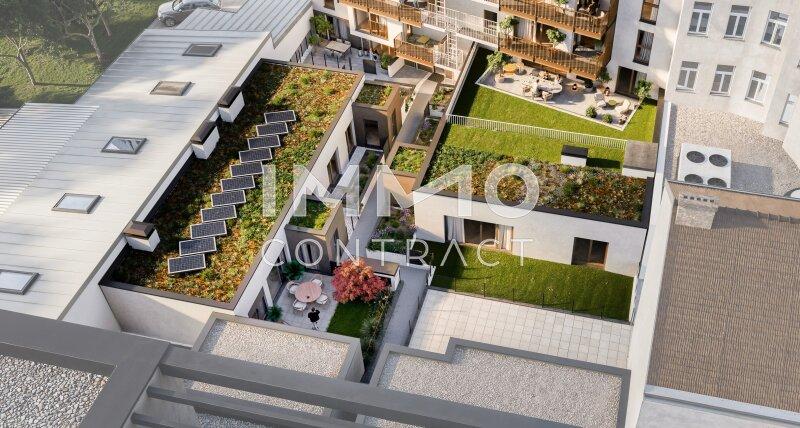 Hofh�user Detail Aerial