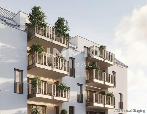 Ideale 2 Zimmer Wohnung mit Freifläche  - ERSTBEZUG