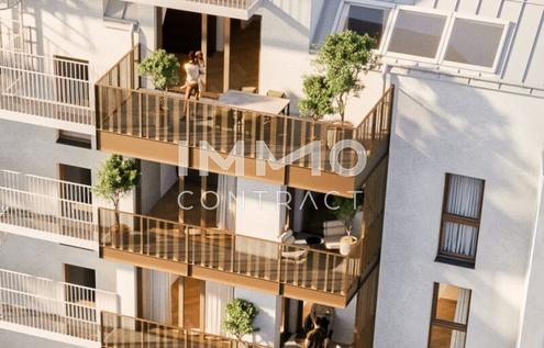 Stilvolle 2-Zimmer-Neubauwohnung mit Balkon - Erstbezug