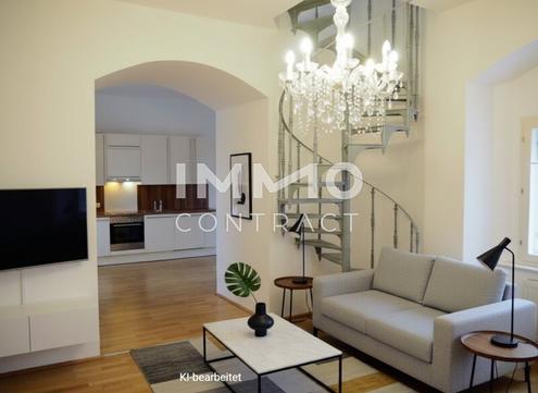 Schlossherr:in gesucht - elegante Schlosswohnung mit Turmzimmer zu verkaufen! (inkl. Garage)