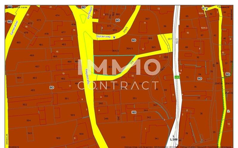 Fl�chenplan 7464 Markt Neuhodis Gnr. 363 (2)_0