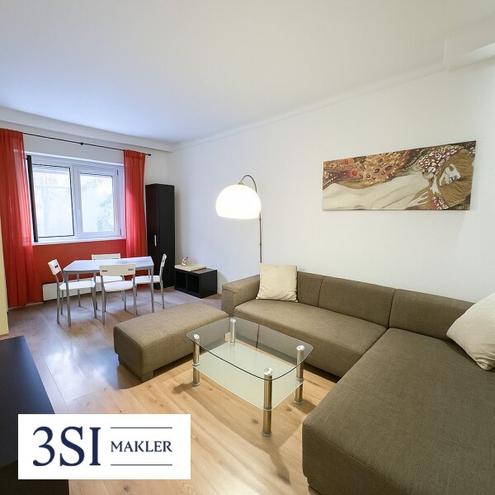 M�blierte 2-Zimmer Wohnung mit toller Infrastruktur - UNBEFRISTET VERMIETBAR