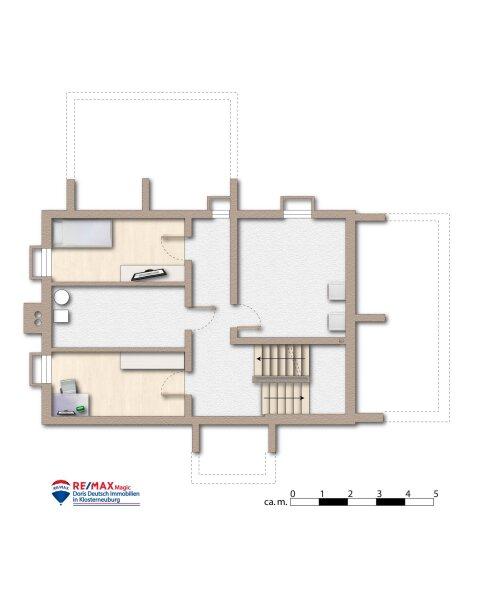 Grundriss Kellergeschoss m�bliert