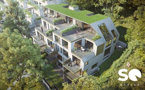 # SQ - AM WALDRAND - BAUTR�GERLIEGENSCHAFT - BESTAND + NEUBAU - BAUBEWILLIGT