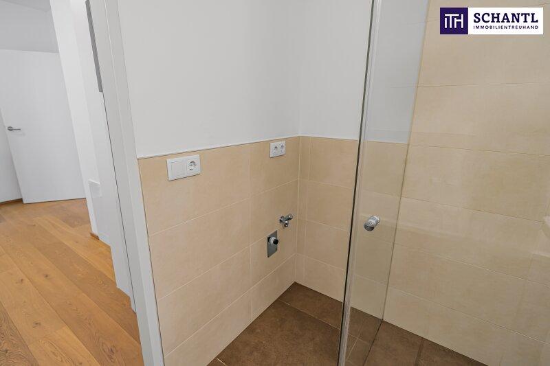 Waschmachinenanschluss im Badezimmer