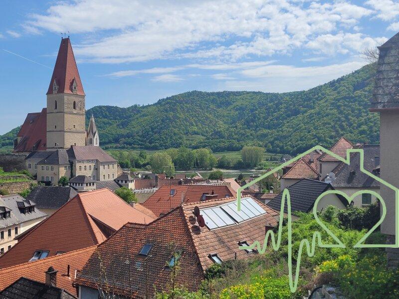 Garten mit Blick auf die Donau