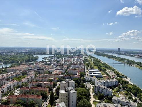 Neue Donau: Studio mit Gym, Pool, Lounges, Billa im Haus (Erstbezug)