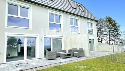 Miete mit Kaufoption: Moderne, helle Doppelhaush�lfte mit fantastischem Weitblick in ruhiger Lage