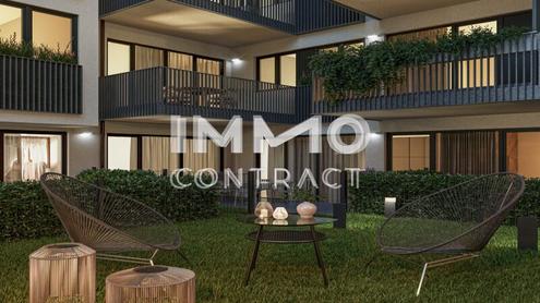 WOHNEN AM PARK - Urban & Grün: Attraktives Dreizimmer-Investment (Neubau - freier Mietzins)