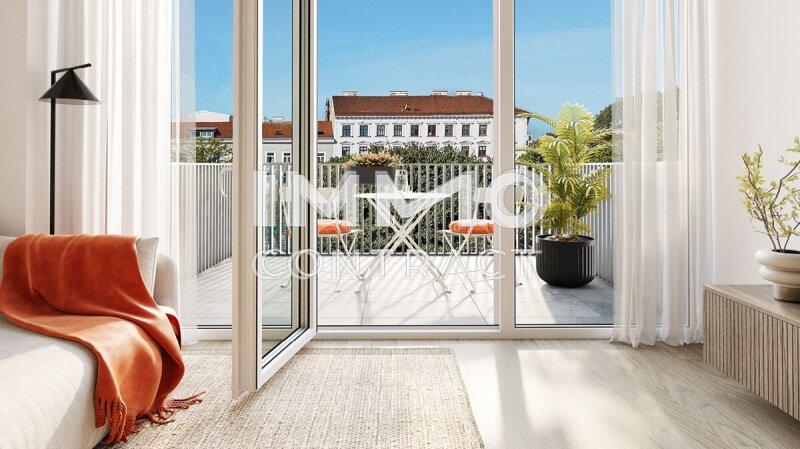 Top 1.36 Wohnbereich Balkon