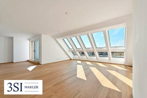 The Temptation: Einzigartige Dachgeschoßwohnung mit großen Freiflächen