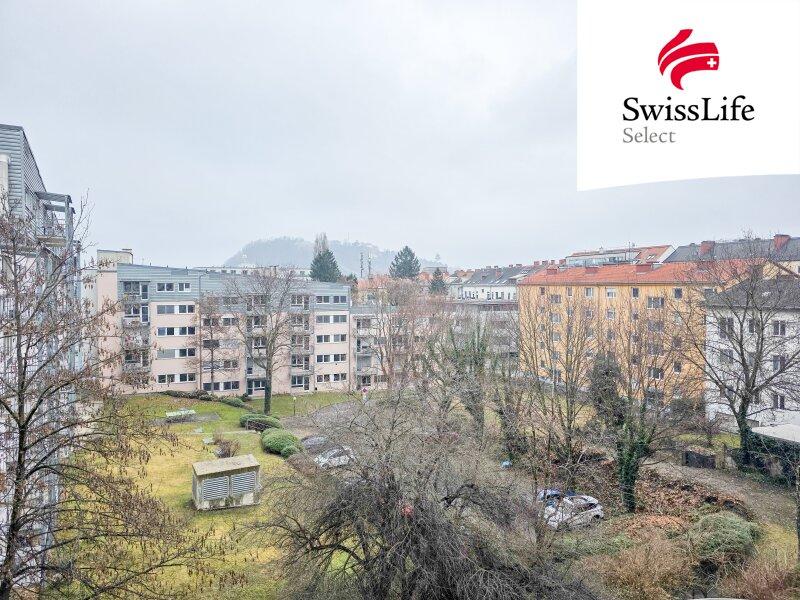 Ausblick vom Schlafzimmer