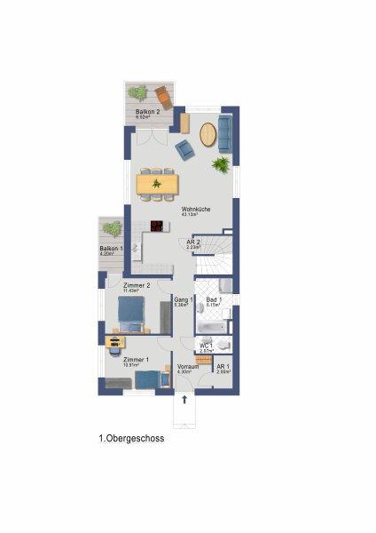 Grundriss Haus 122 Top 2 - 1.OG