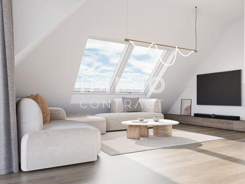 Dachgeschoßwohntraum! 3 Zimmer und Blick in den ruhig gelegenen Innenhof!