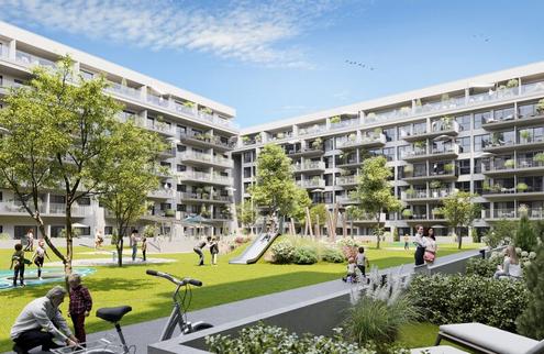 Modernes Wohnen im Neubau - Erstbezug im MQG