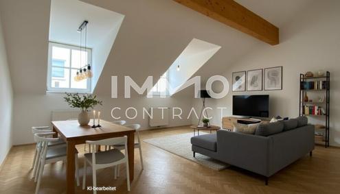 Schicke 2-Zimmer Dachgeschoss-Wohnung am Pfarrplatz 13