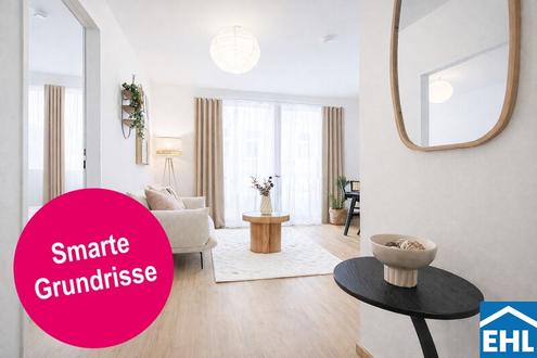 ERSTBEZUG U3 NÄHE| smarte Grundrisse | ERDWÄRME HEIZUNG & KÜHLUNG