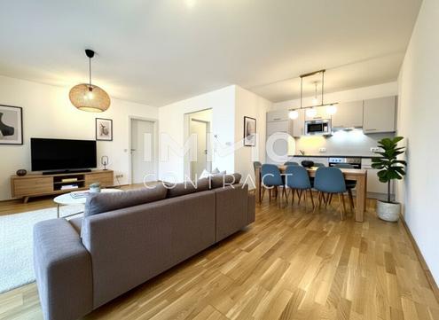 Hochwertige 2-Zimmer-Wohnung mit Outdoor-Bereich & offener Küche