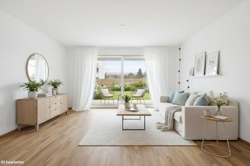 PROVISIONSFREI! Harmonisch konzipierte 3-Zimmer-Gartenwohnung | Lichtdurchflutet