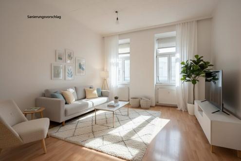 ++NEU++ Sanierungsbed�rftige 1-Zimmer Altbau-Wohnung, viel Potenzial!