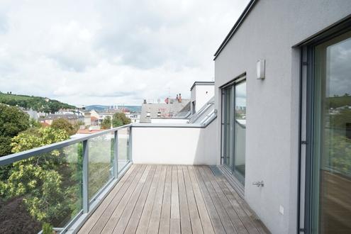 Sch�ne Dachterrassenwohnung mit Fernblick