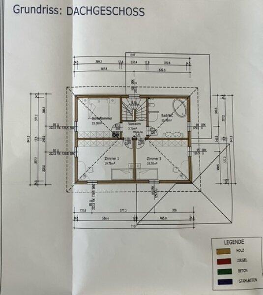 Grundriss Dachgeschoss