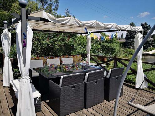 Ferienhaus auf Mietgrund - direkt am See - romantische Bucht