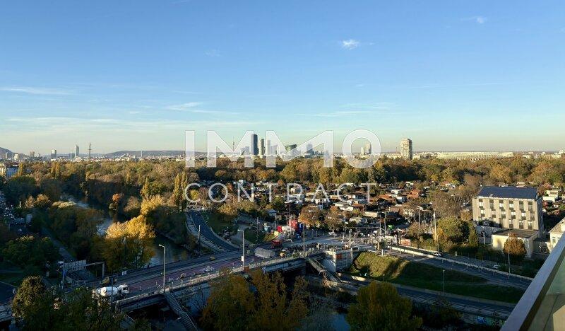 Ausblick Prater & 22. Bezirk