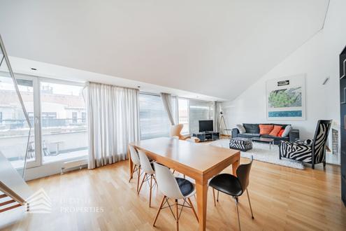Lichtdurchflutete Maisonette-Wohnung mit Dachterrasse, N�he Arenbergpark