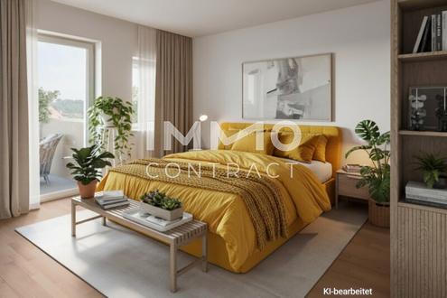 Ruhige 2-Zimmer Wohnung in guter Wohnlage - provisionsfreier Erstbezug!