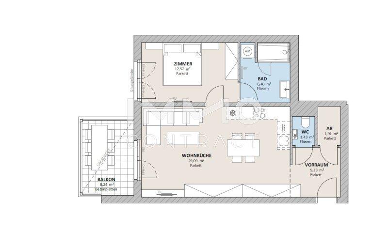 Neulaa Top 8 Grundriss