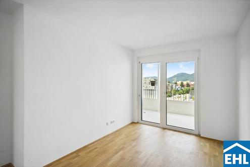 Balkonwohnung in der Smart City!