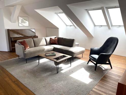 komplett m�blierte Terrassenwohnung  n�he Theresianum 5 Zimmer