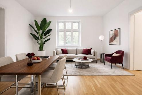 NAHE Schloss Liesing - Großzügige, sanierte 2- Zimmer-Wohnung