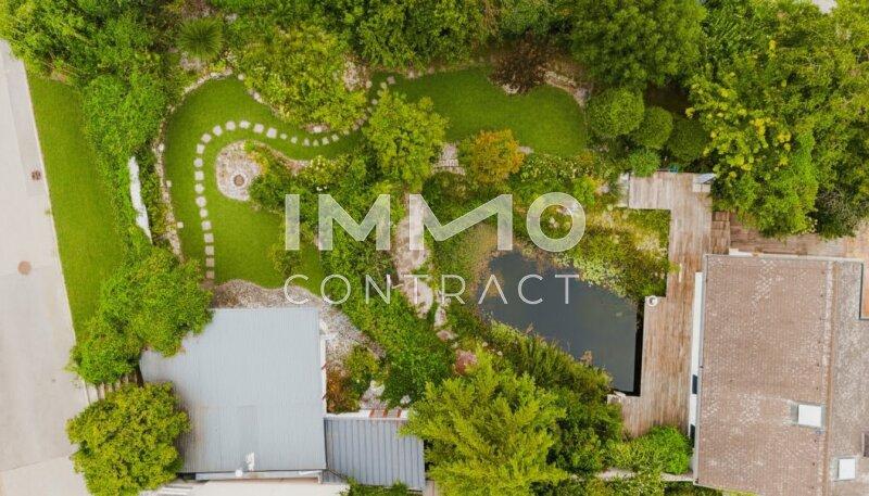 Garten hinter dem Haus_Vogelperspektive