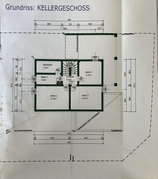 Grundriss Kellergeschoss
