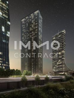 Maisonette-Residence auf Level 51 im DC Tower 2 - 111 m² mit zwei Loggien & spektakulärem Wien-Blick