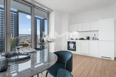 DC 2  Tower - Westside Skyline Living - Exklusive 2 Zimmer mit Panorama-Loggia über Wien