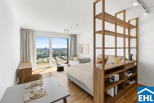 Modern, möbliert & mitten im Grünen Zentrum Wiens