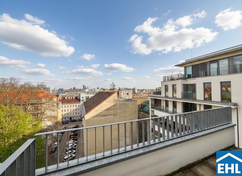 Gemütliche 2-Zimmer Wohnung mit hofseitigem Balkon!