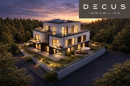 Exklusive Villa am Bartberg in Pressbaum | Panoramablick auf den Wienerwaldsee & direkte Waldrandlage | Belagsfertig